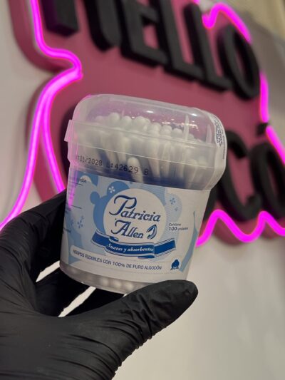 Hisopos dobles 100unid.