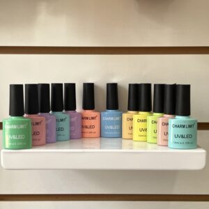 Esmaltes x12 Charm pasteles