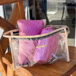 Neceser / porta cosméticos x3 piezas