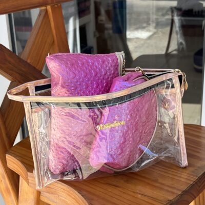 Neceser / porta cosméticos x3 piezas