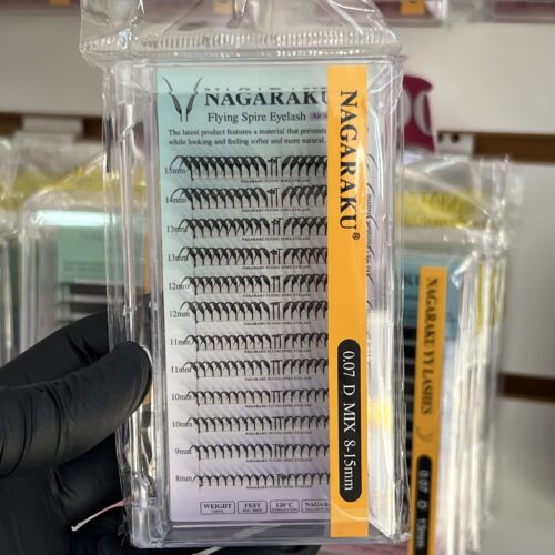 Pestañas plumas mix