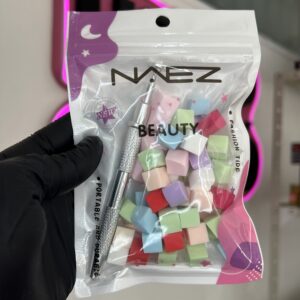 Mini esponjas con pinza