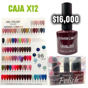 Esmaltes charm x12 colores a elección