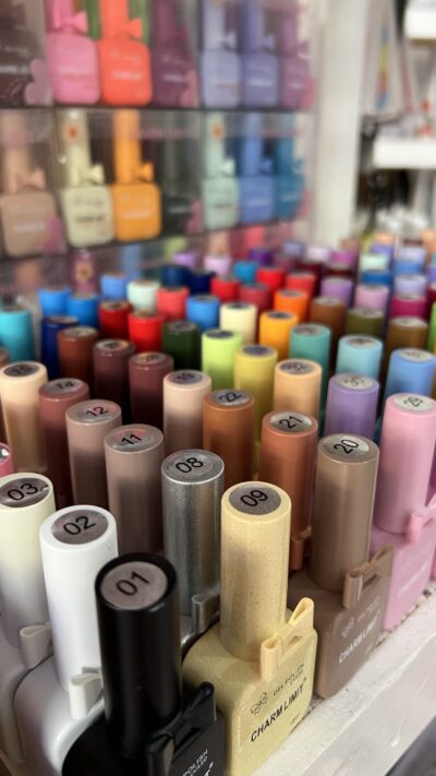 Esmaltes Charm moño x9 colores a elección