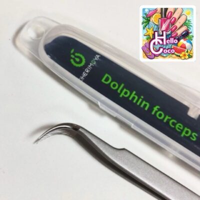 Pinza curva p/volumen (de acero)