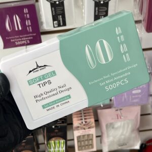 Tips mini Almendras cortas 500uni. Paris