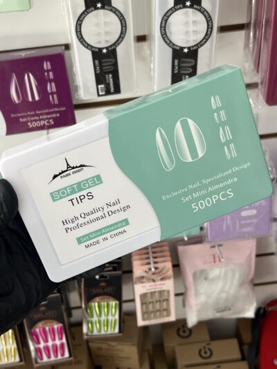 Tips mini Almendras cortas 500uni. Paris