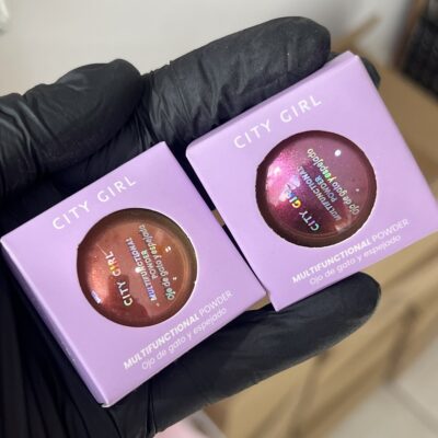 Polvo ojo de gato y espejado N5