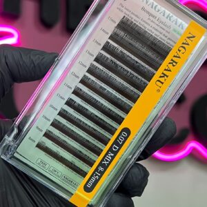 Pestañas 0,07D mix Efecto rímel