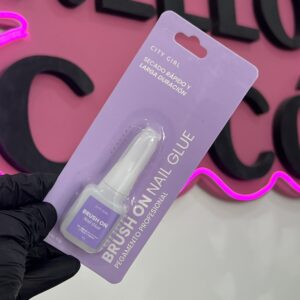 Nail Glue con pincel City